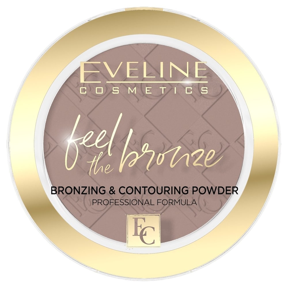 Eveline Cosmetics Eveline Cosmetics Feel the bronze Puder brązujący, nr 02 Chocolate cake bronzer 4.0 g