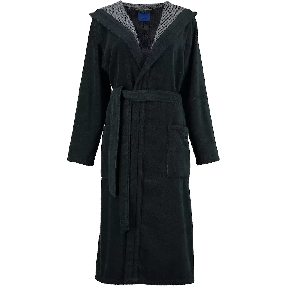 JOOP! JOOP! Szlafrok z kapturem kolor czarny bademantel 1.0 pieces