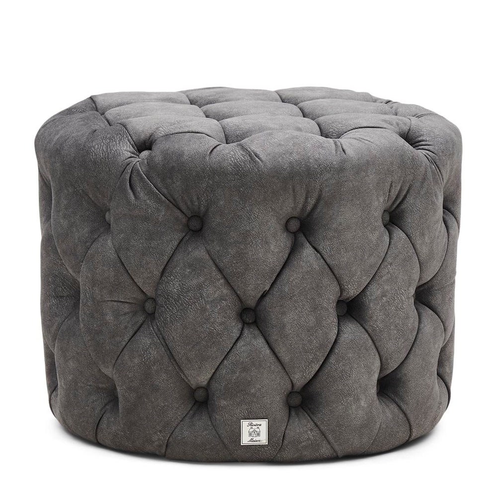 Riviera Maison Riviera Maison Opera Footstool D55 Cocoa hocker 1.0 pieces