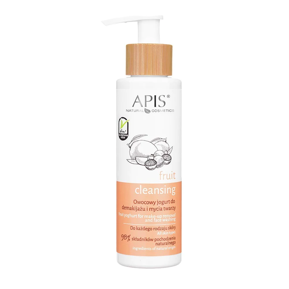 Apis Apis Fruit cleansing Owocowy jogurt do demakijażu i mycia twarzy makeup_entferner 150.0 ml