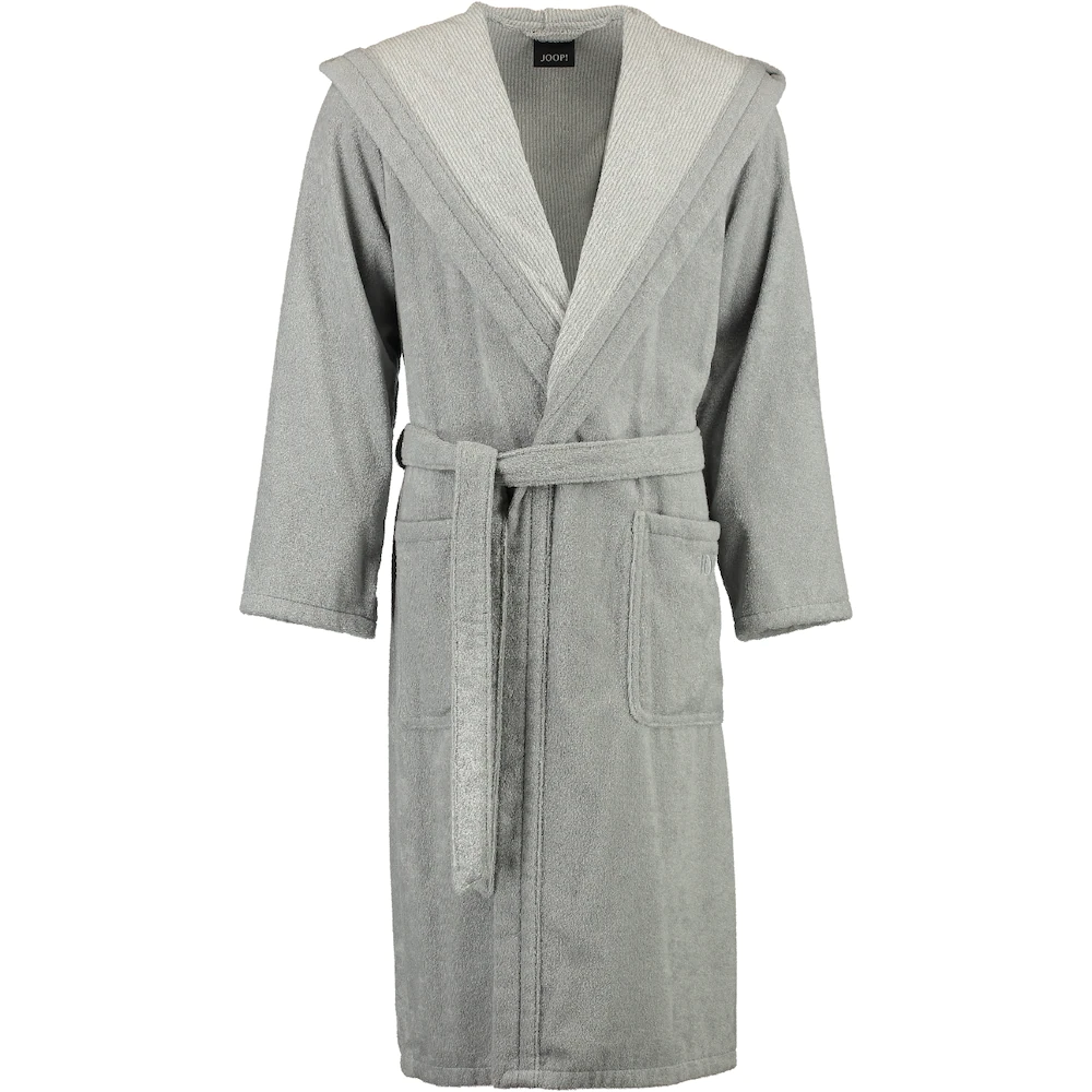 JOOP! JOOP! Szlafrok z kapturem kolor srebrny bademantel 1.0 pieces