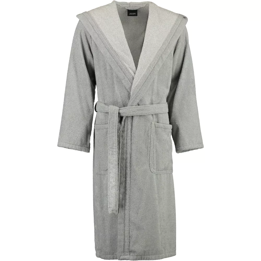 JOOP! JOOP! Szlafrok z kapturem kolor srebrny bademantel 1.0 pieces