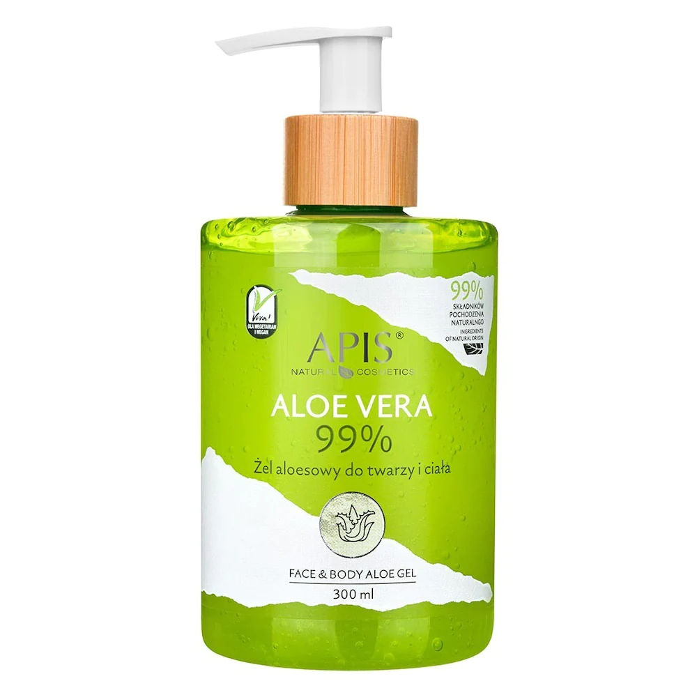 Apis Apis NATURAL ALOE VERA 99% żel aloesowy do twarzy i ciała gesichtsgel 300.0 ml