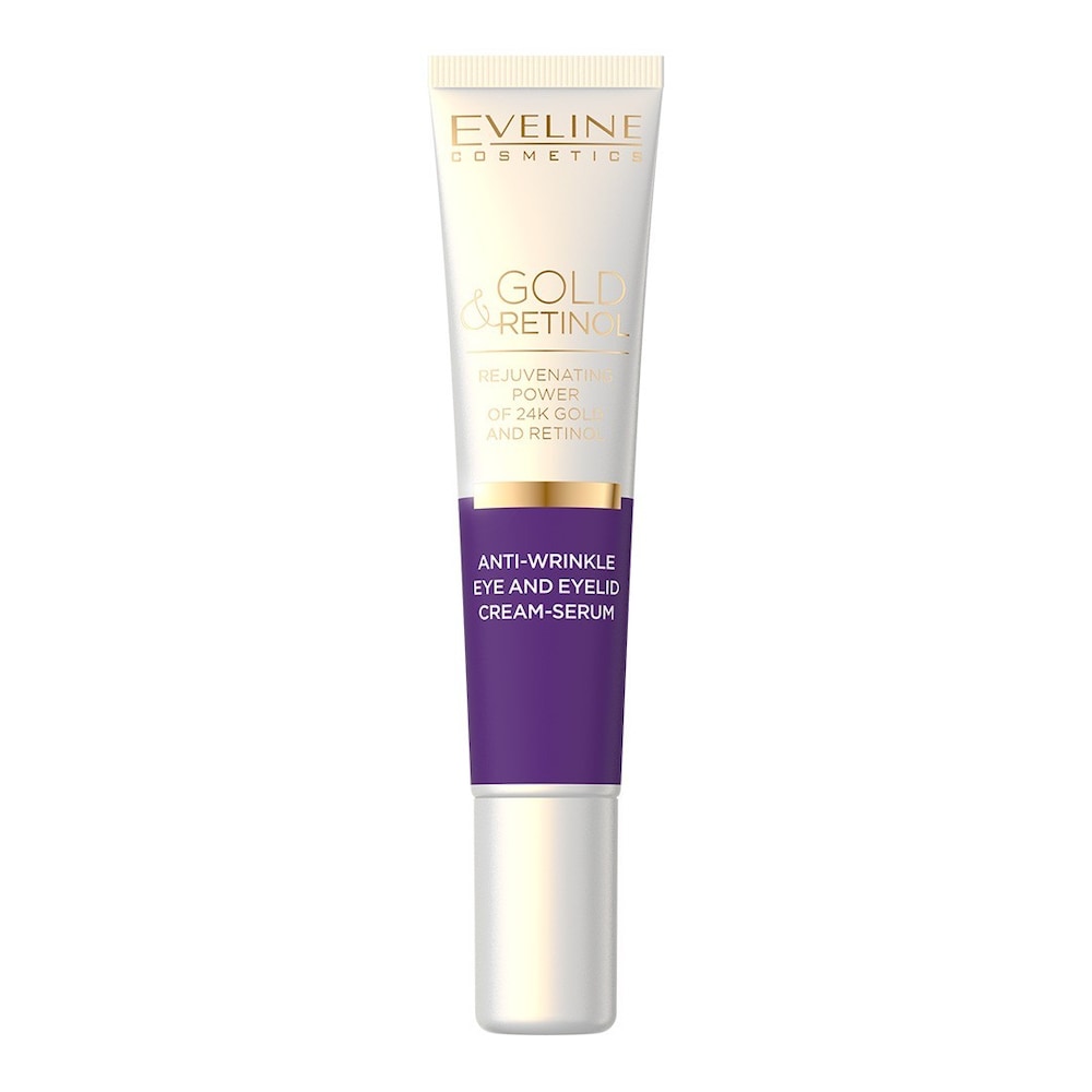 Eveline Cosmetics Eveline Cosmetics Gold&Retinol Przeciwzmarszczkowy krem-serum pod oczy augencreme 20.0 ml