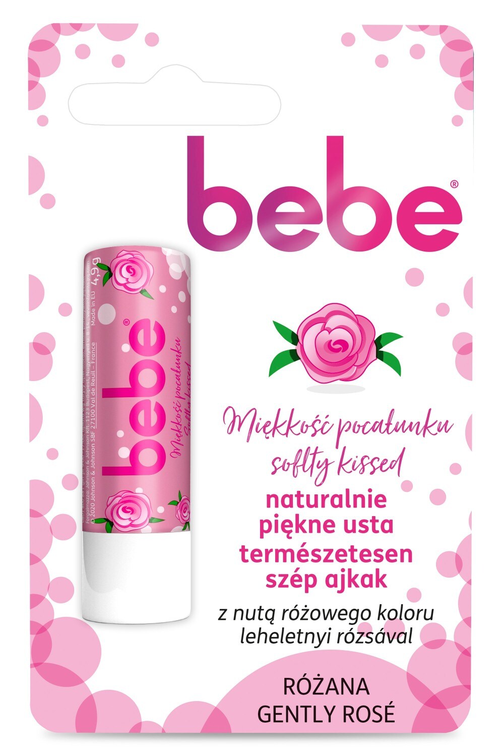 Bebe Young Care Bebe Young Care Szminka różana 4.9 g lippenserum 4.9 g