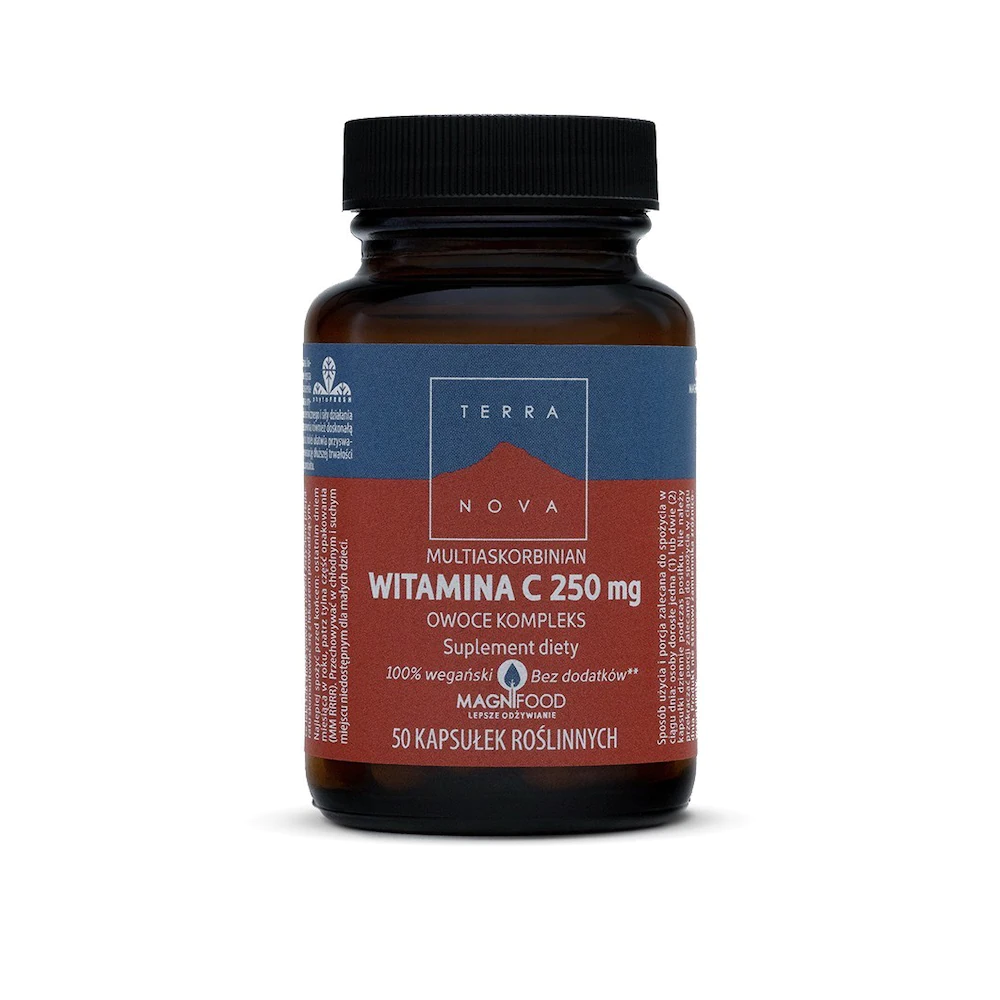 Terranova Terranova MULTIASKORBINIAN WITAMINA C 250 mg OWOCE KOMPLEKS nahrungsergaenzungsmittel 1.0 pieces