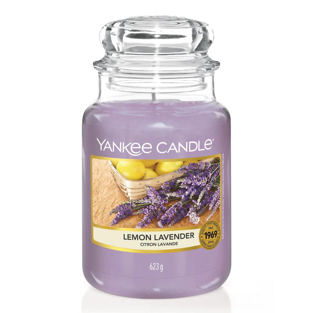 YANKEE CANDLE YANKEE CANDLE Jar Lemon Lavender kerze 623.0 g