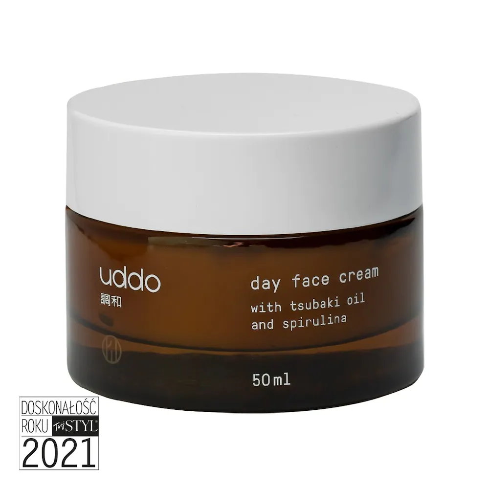 UDDO UDDO Krem do twarzy na dzień z olejem tsubaki i spiruliną gesichtscreme 50.0 ml