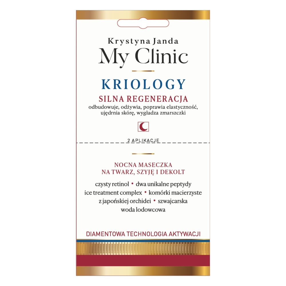 Janda Janda MY CLINIC Kriology Maseczka Redukcja zmarszczek antiaging_maske 8.0 ml