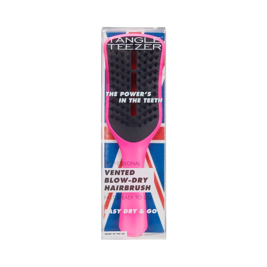 Tangle Teezer The Original Tangle Teezer The Original EASY DRY & GO VENTED HAIRBRUSH SHOCKING CERISE flach_paddelbuerste 1.0 pieces