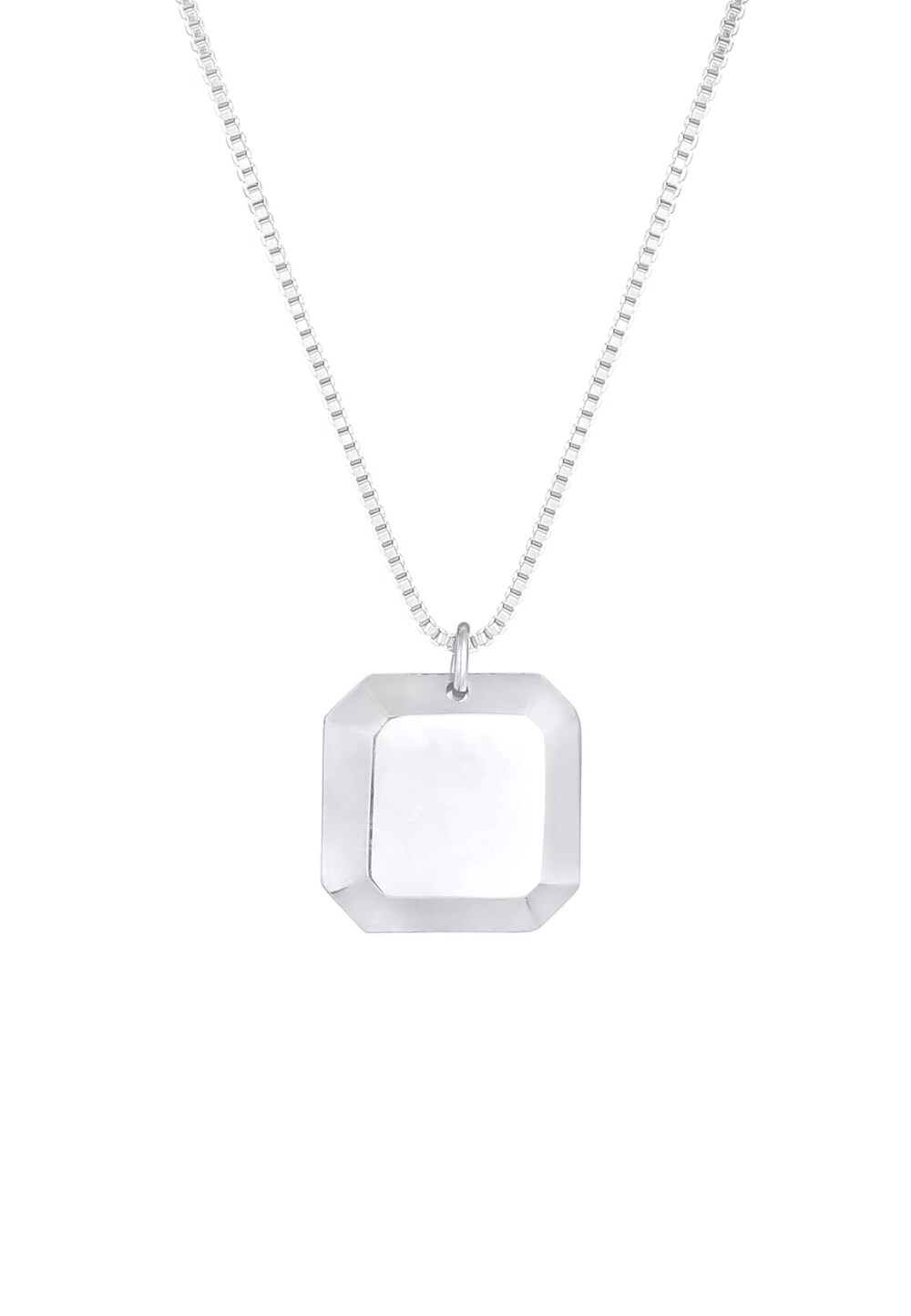 Elli Elli Elli Naszyjnik Damski naszyjnik wenecki Geo Pendant Basic w 925 r., srebrny, pozłacany. halskette 1.0 pieces