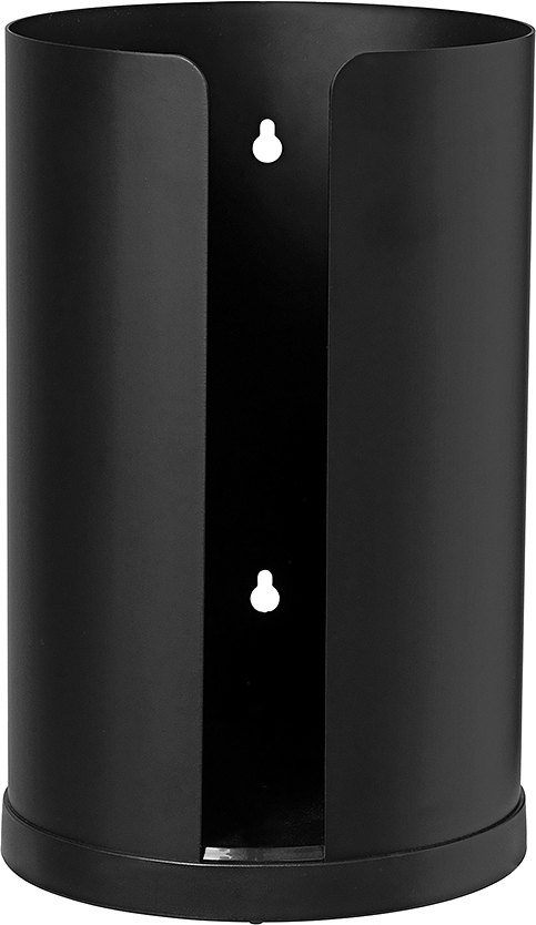 Stojak na papier toaletowy Nexio czarny na 2 rolki