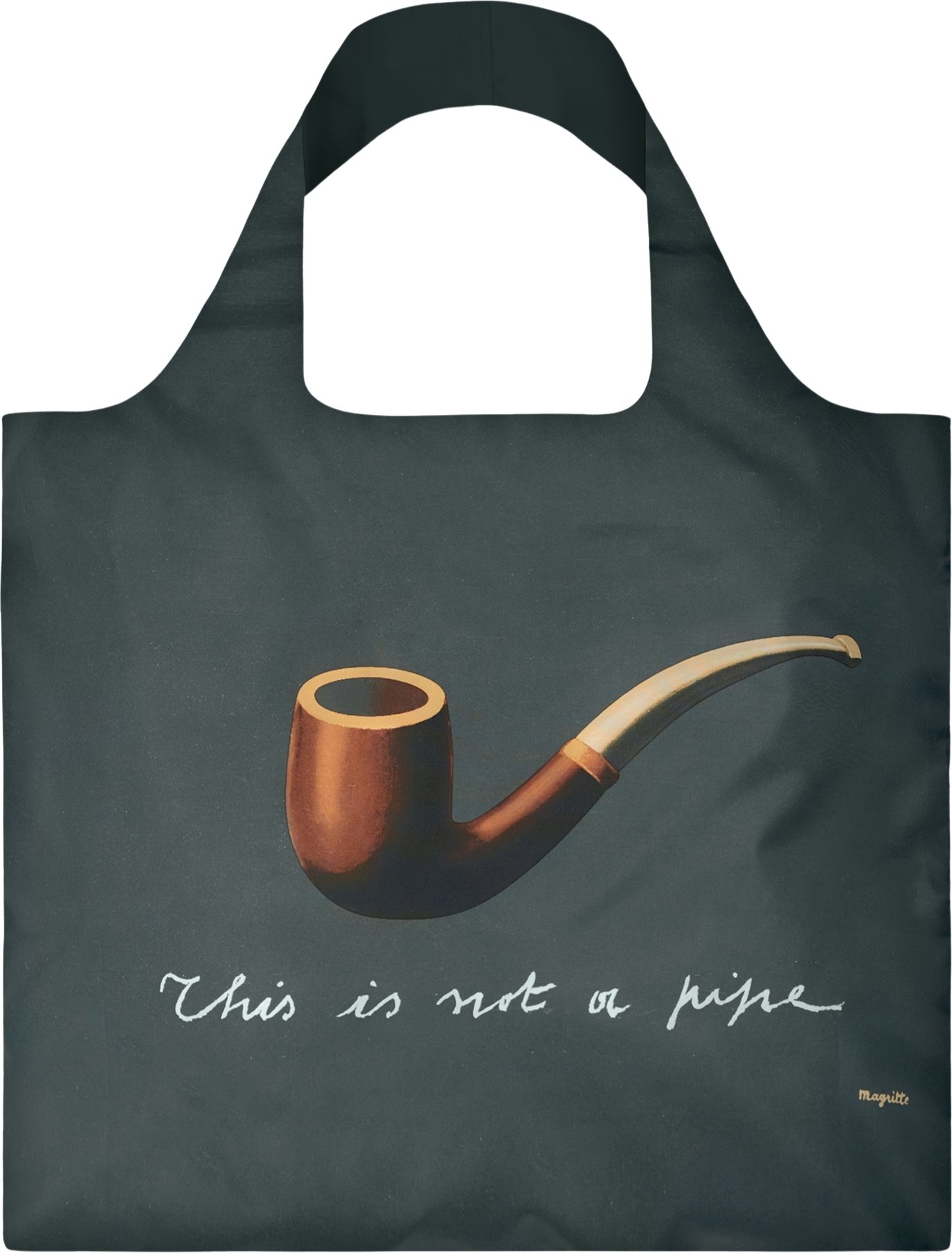Torba LOQI Museum Rene Magritte Treachery of Images z recyklingu