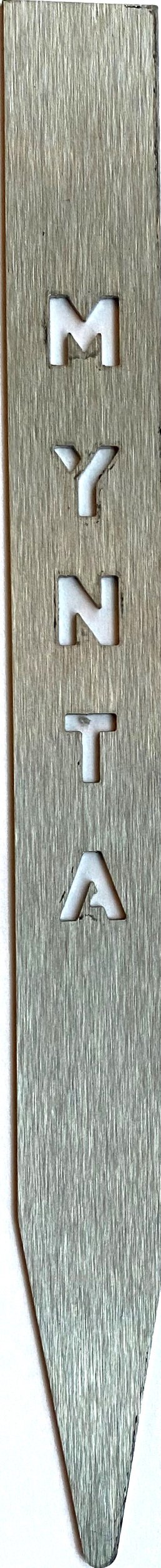 Znacznik do ziół Born in Sweden Mynta ze stali nierdzewnej