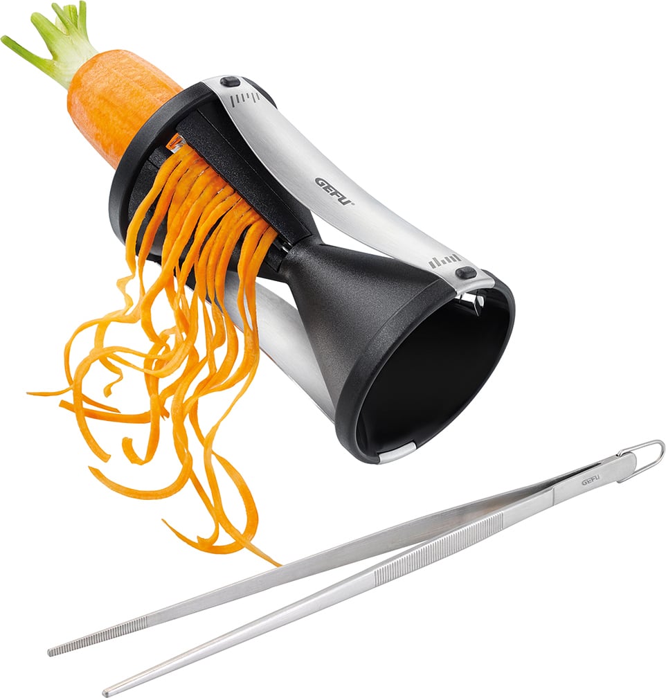 Krajalnica spiralna z pęsetą kuchenną Spirelli