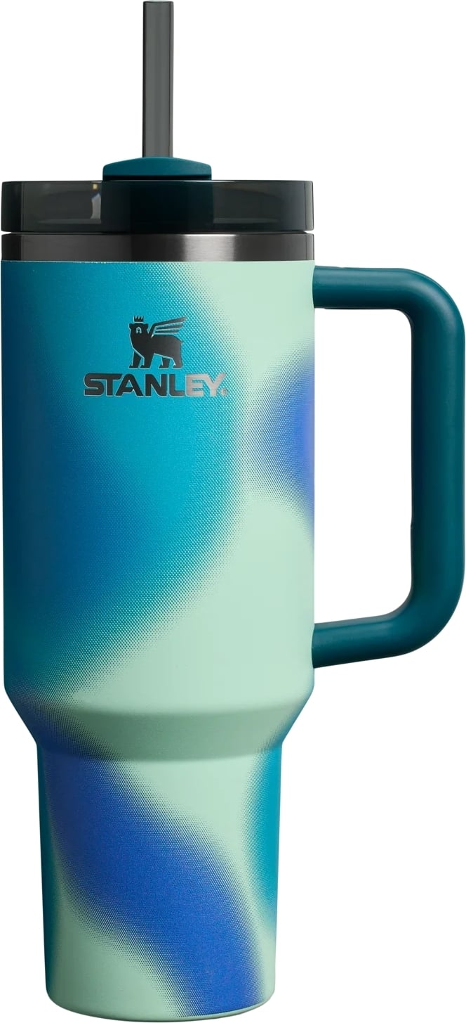 Kubek termiczny ze słomką Quencher H2.0 Flowstate Coastal Teal Motion 1,18 l