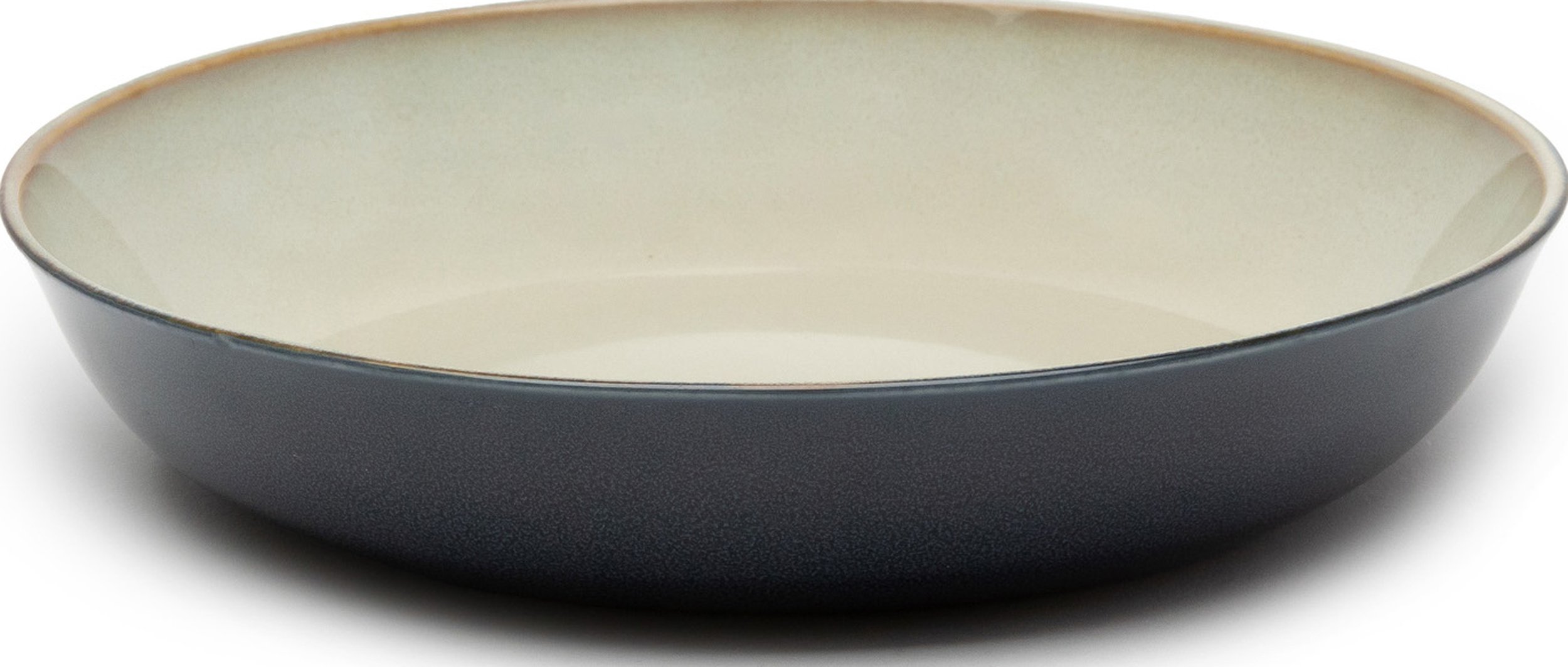 Talerz głęboki Terres de Rêves 17,5 cm niebiesko-beżowy