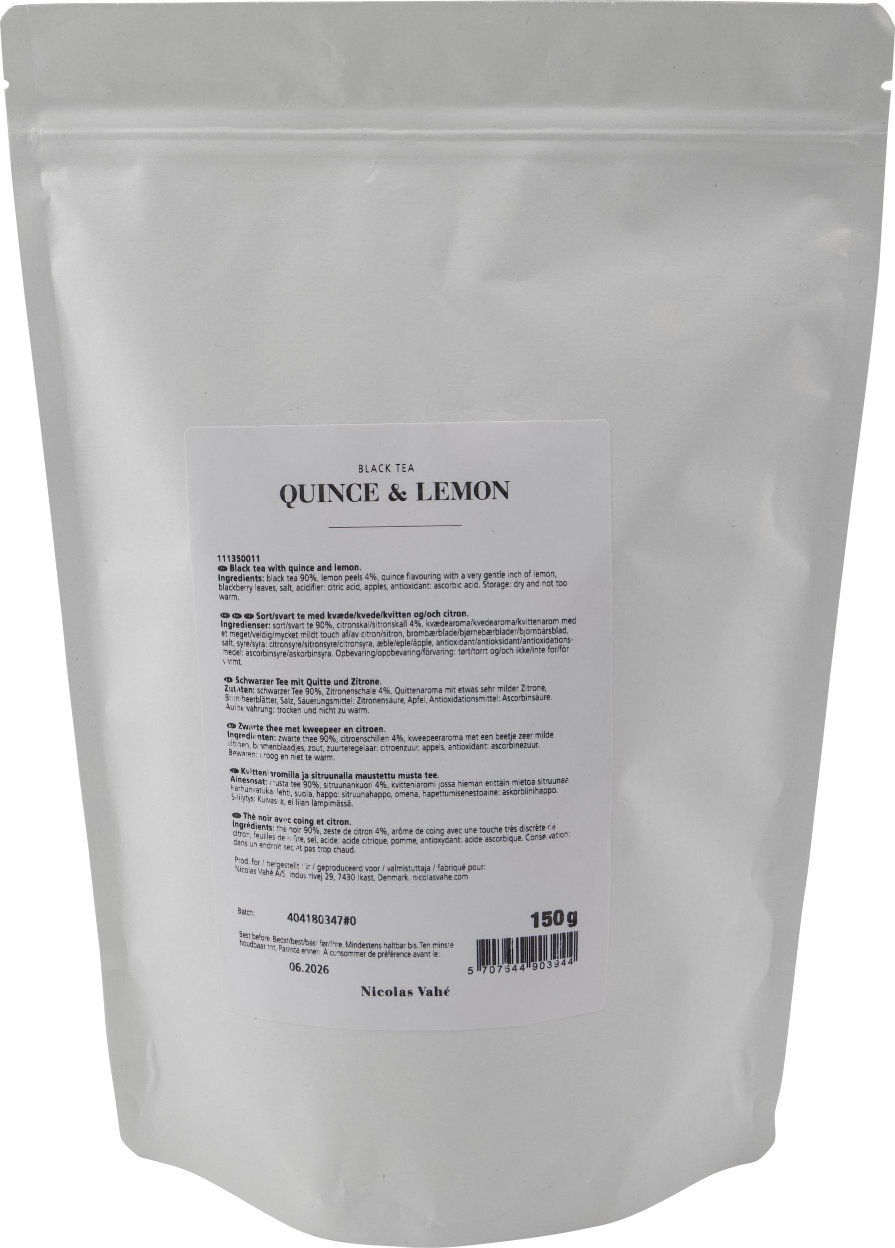 Herbata czarna Quince & Lemon 150 g