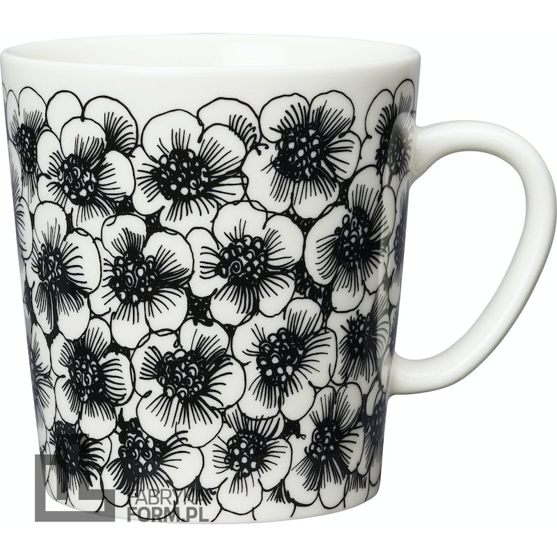 Kubek Rakastetut Kuviot Mustakukka 300 ml