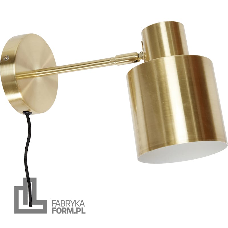 Kinkiet Hübsch złoty