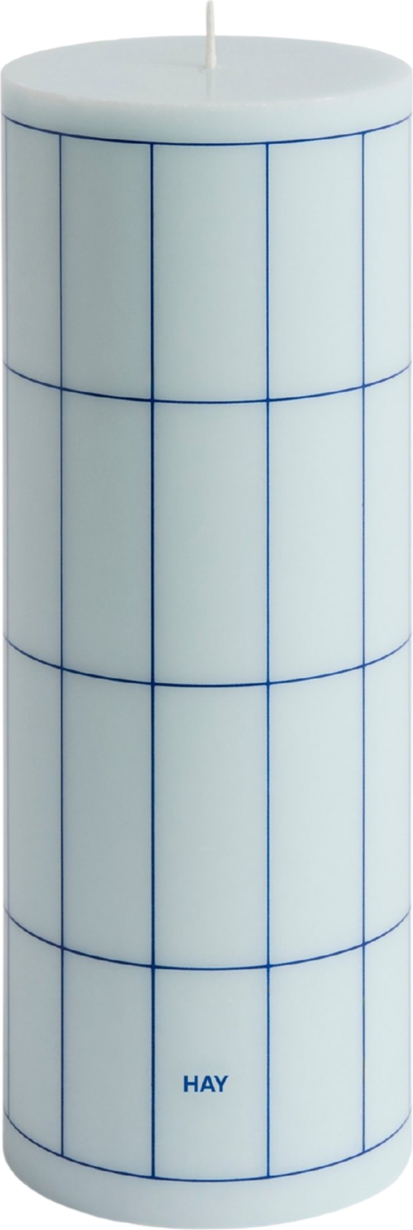 Świeca Column L błękitna