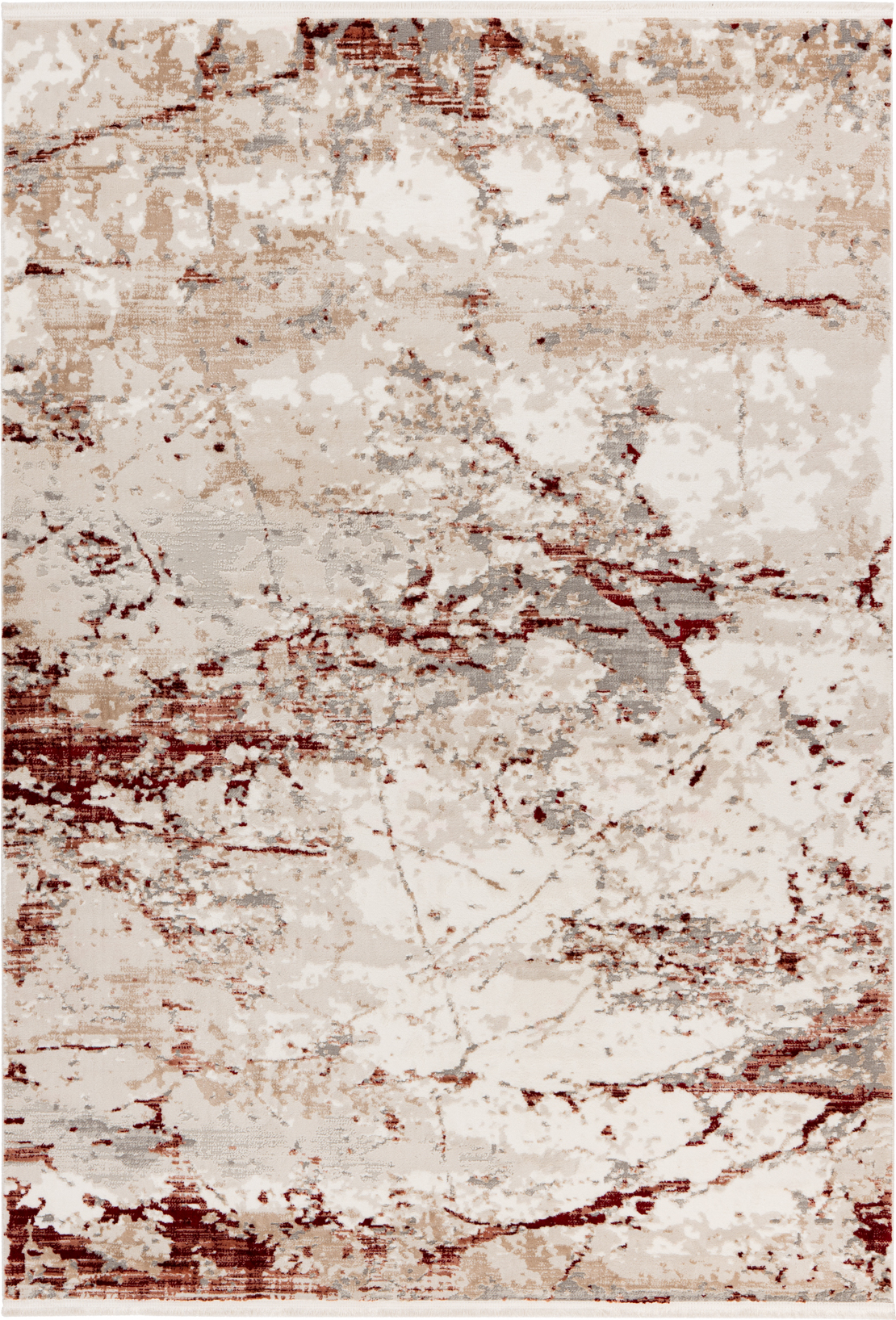 Dywan Memphis 381 80 x 150 cm czerwony