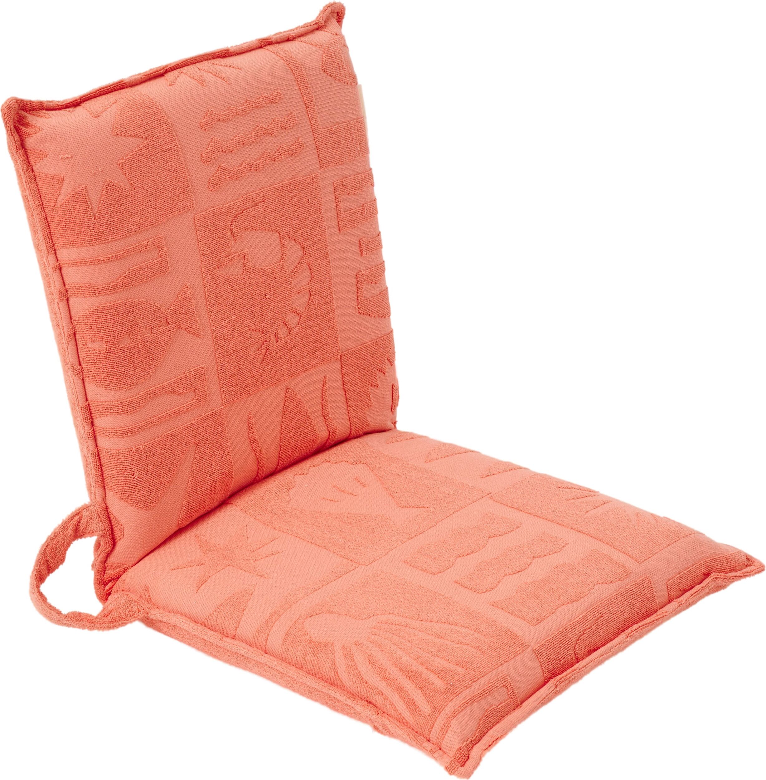 Siedzisko plażowe De Playa koralowe