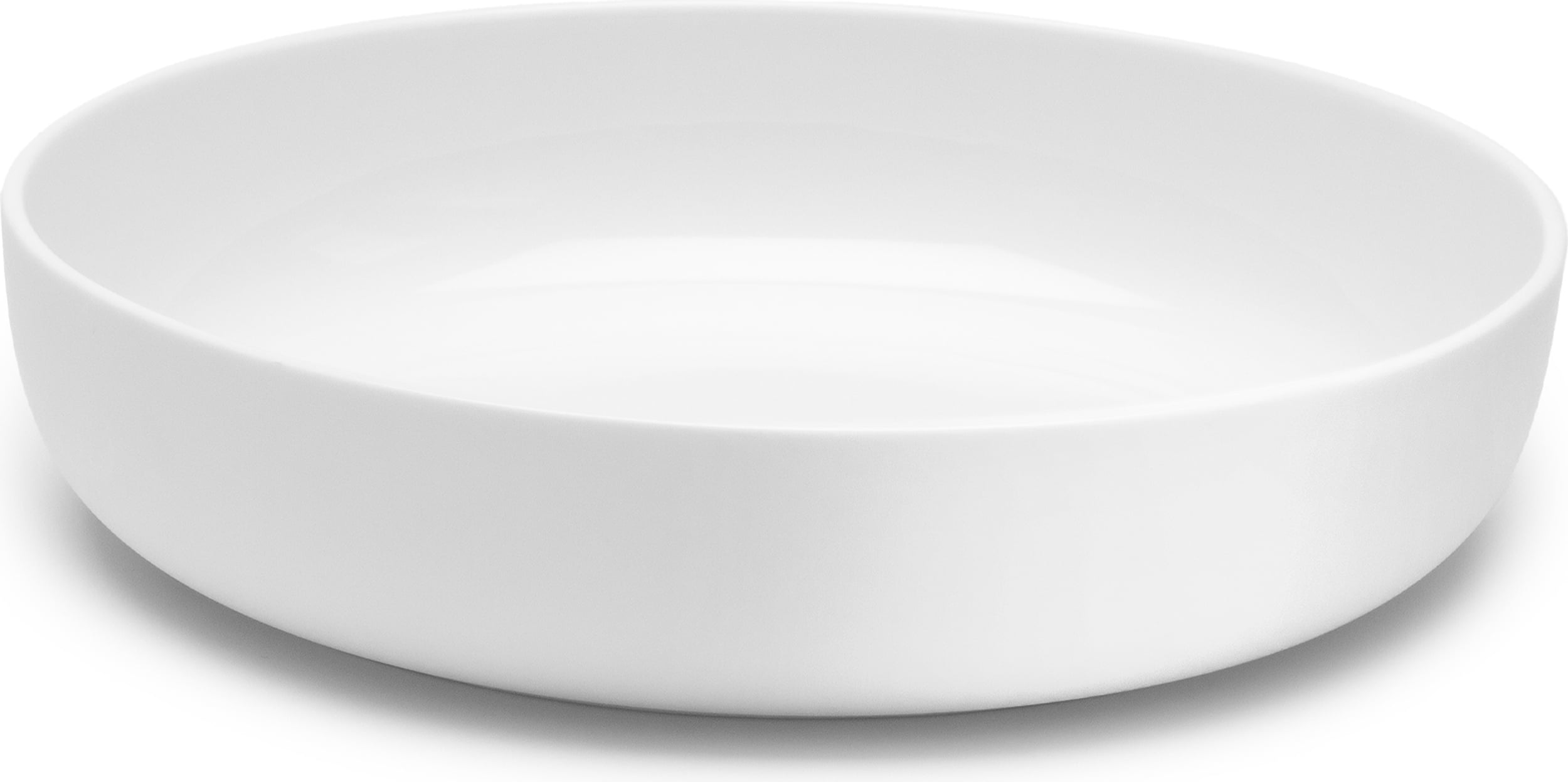 Talerz głęboki Base 20 cm biały szkliwiony