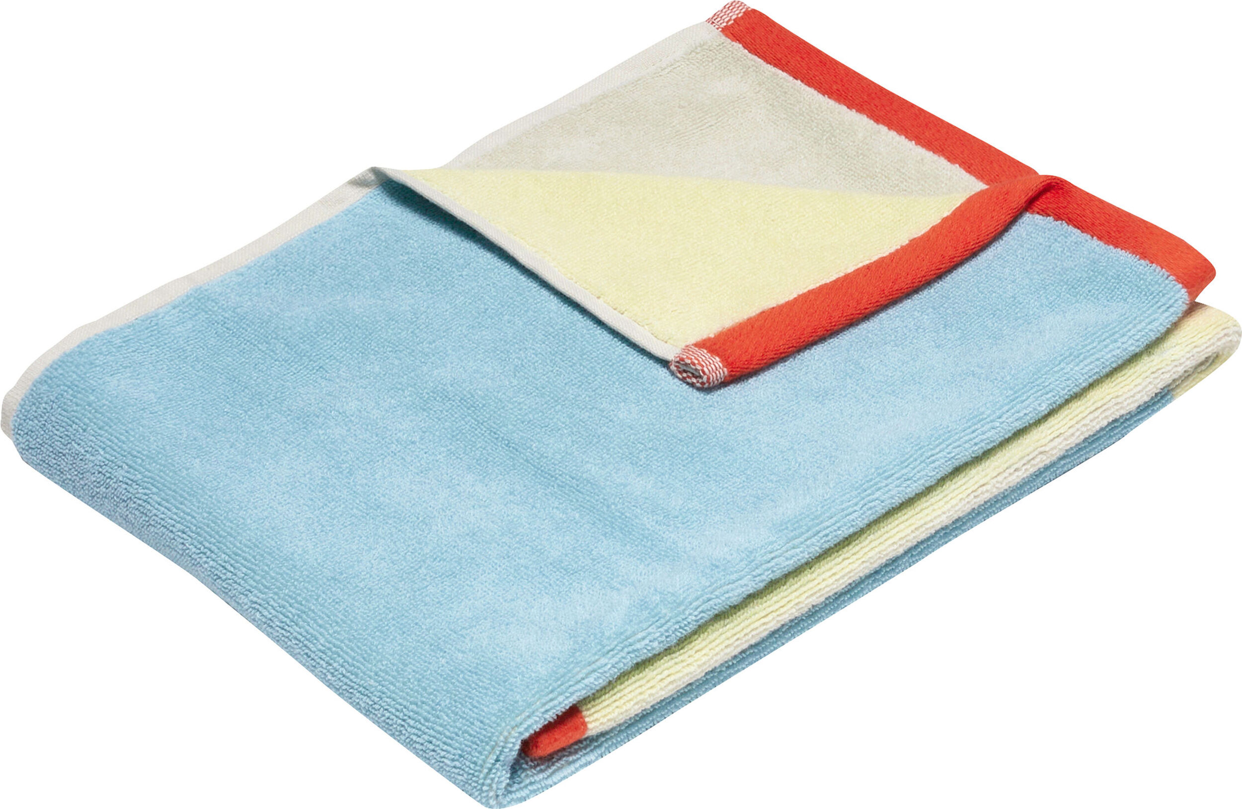 Ręcznik Block 50 x 100 cm jasnoniebieski