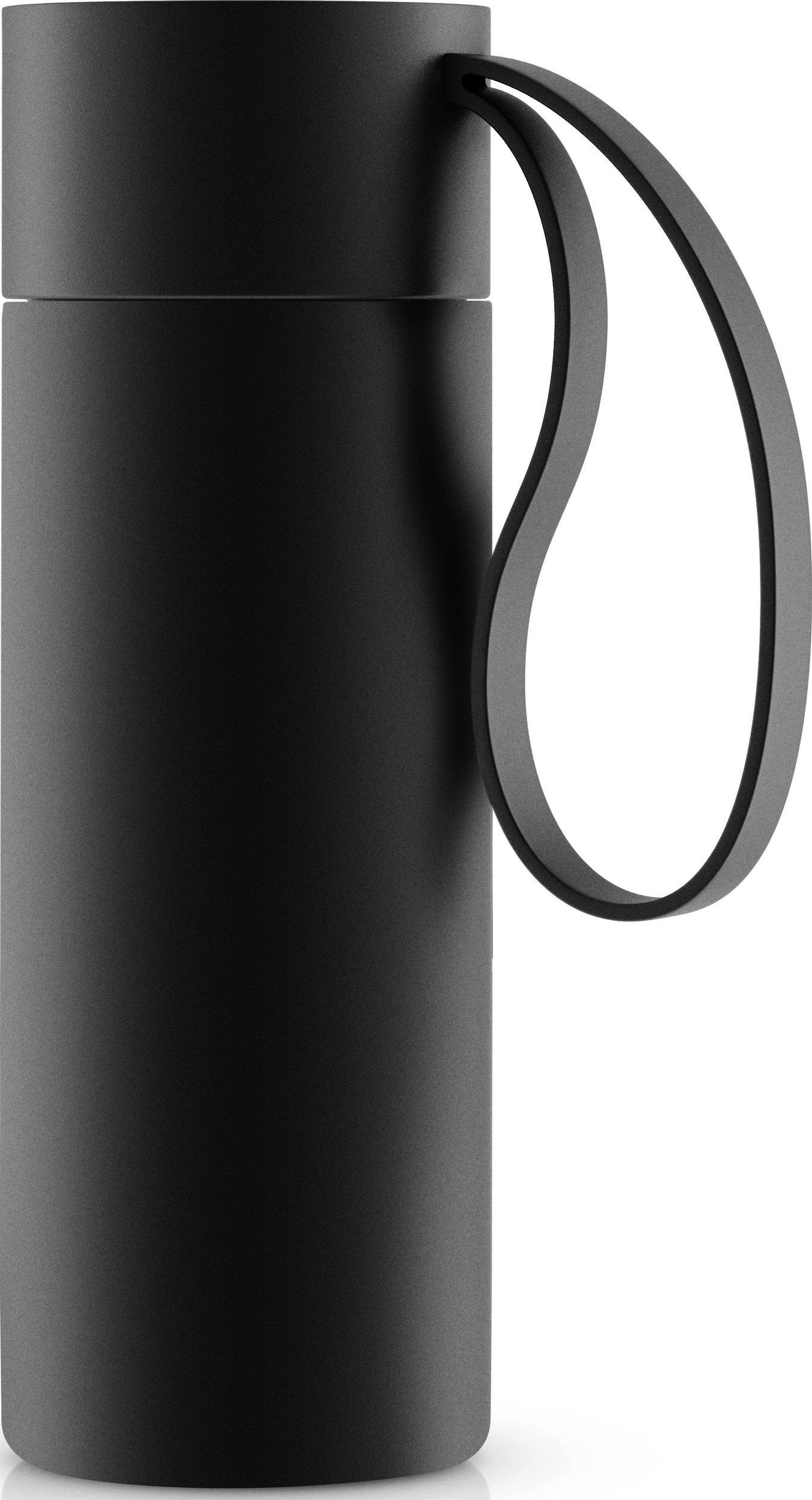 Kubek termiczny To Go 0,35 l czarny z uchwytem