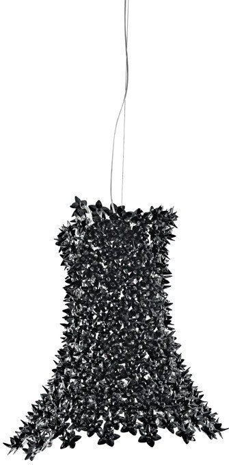 Lampa wisząca Bloom nieprzeźroczysta czarna