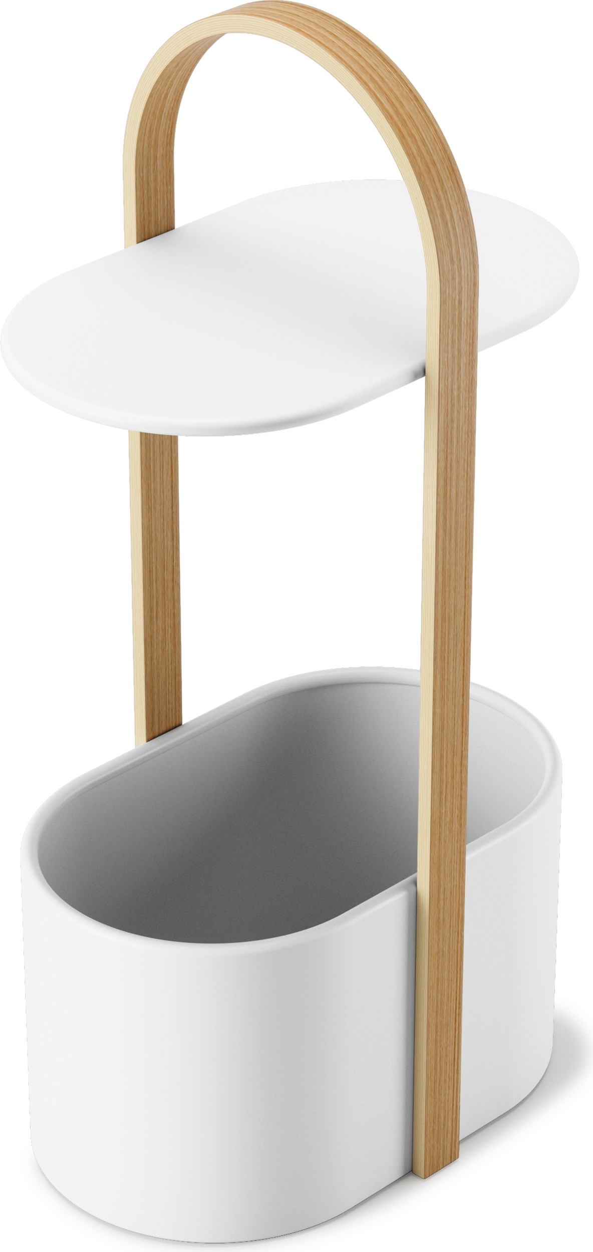 Stolik kawowy Hub biały