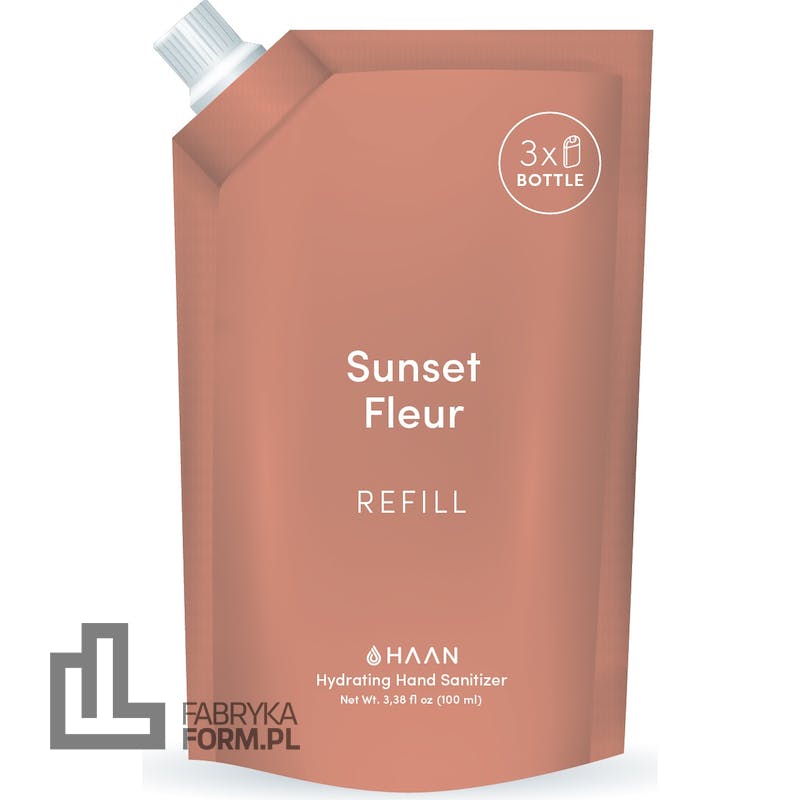 Płyn uzupełniający spray do dezynfekcji Haan Sunset Fleur 100 ml