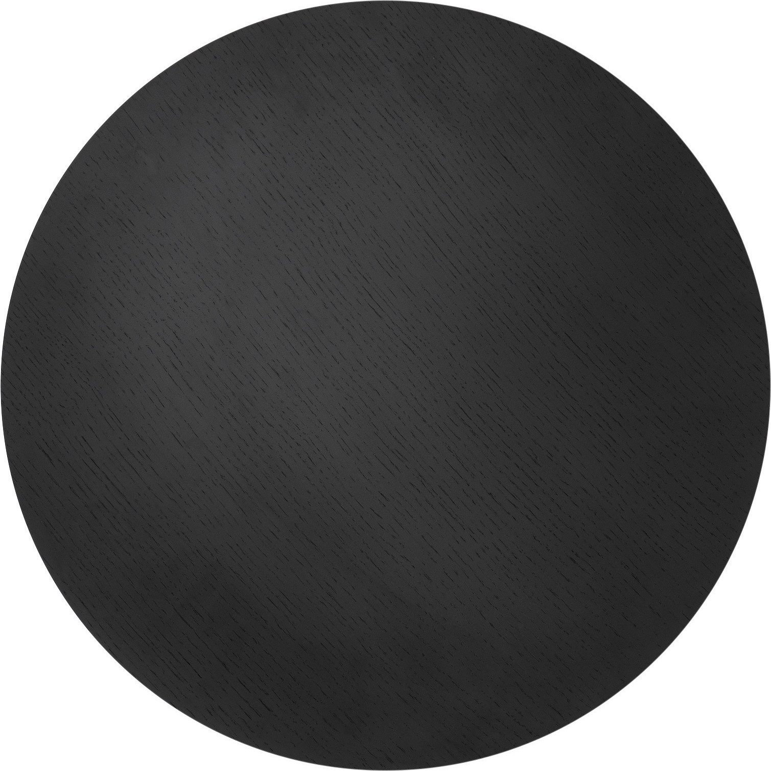 Blat do kosza metalowego Ferm Living czarny dąb L