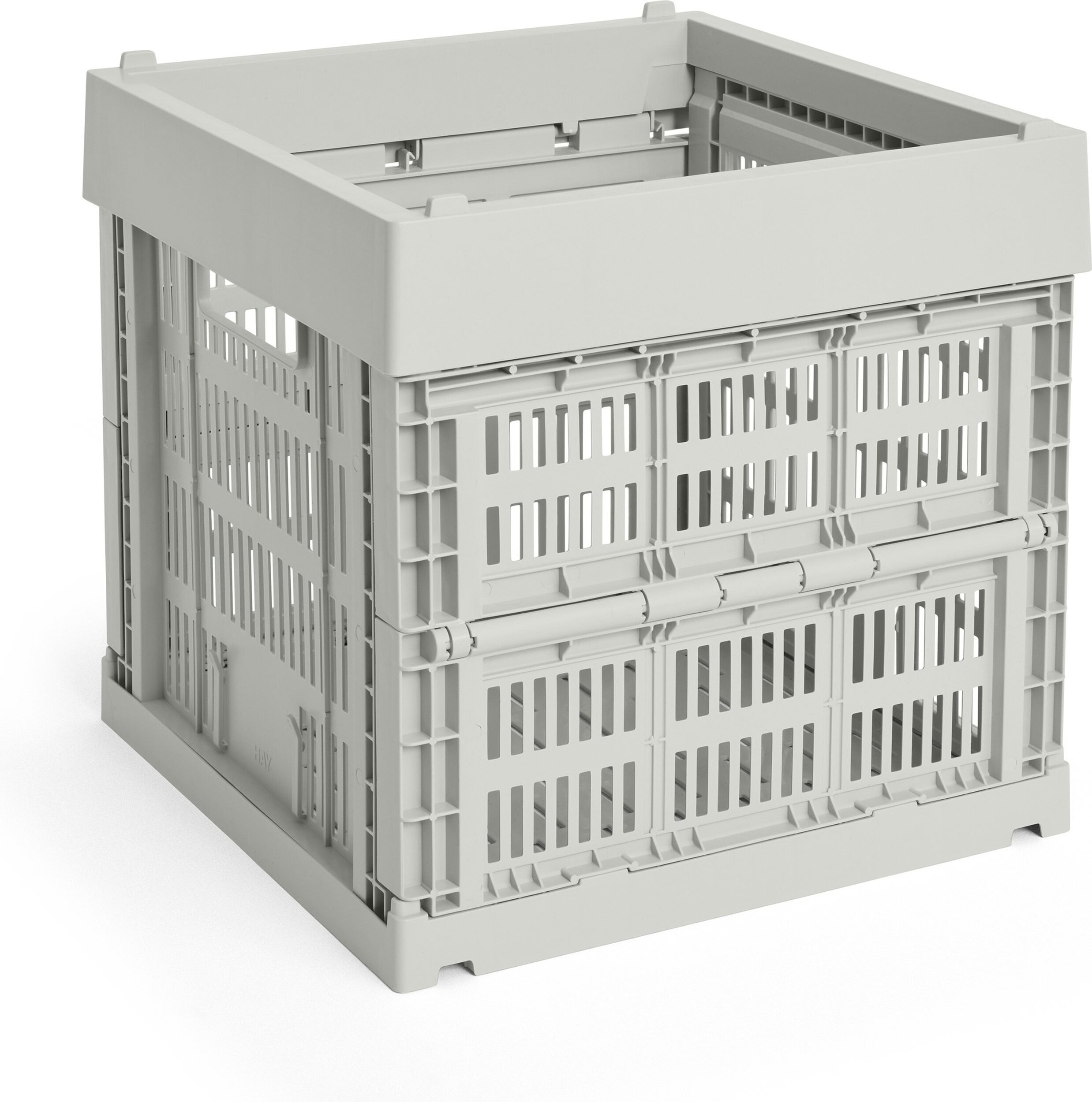 Kosz do przechowywania Hay Colour Crate Cube szary