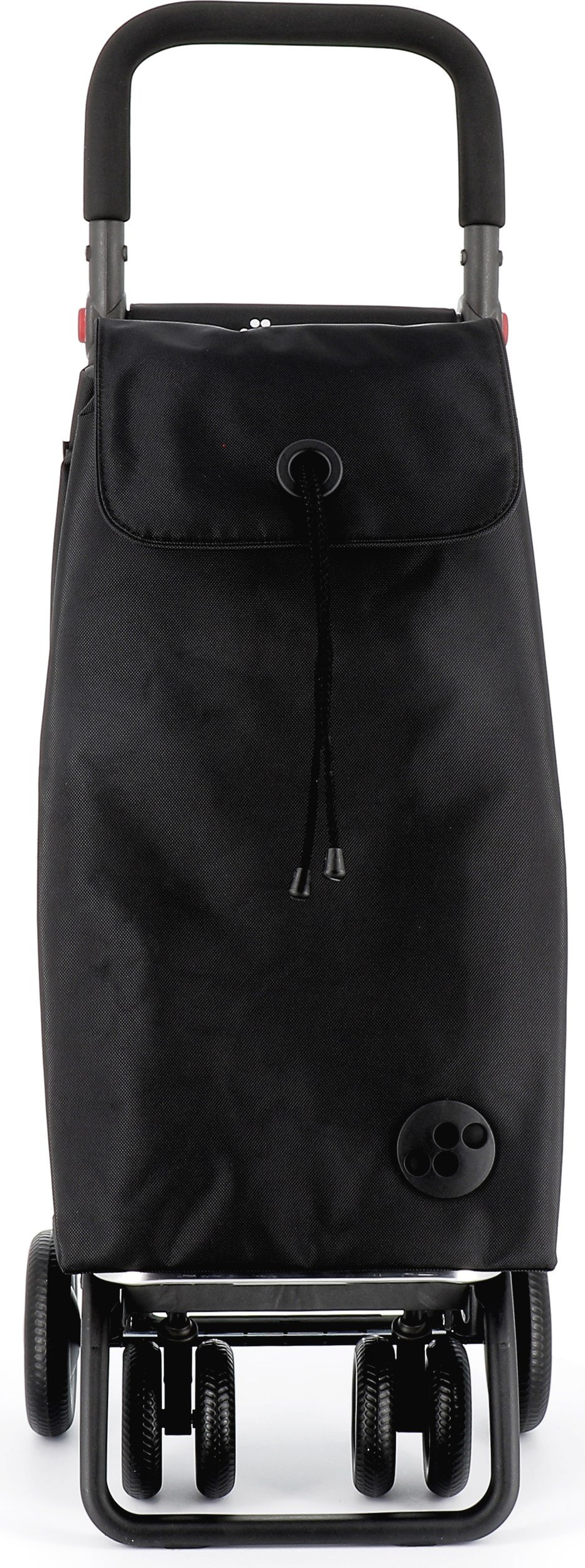 Wózek na zakupy Rolser 4.2 Tour Plus MF czarny regulowany