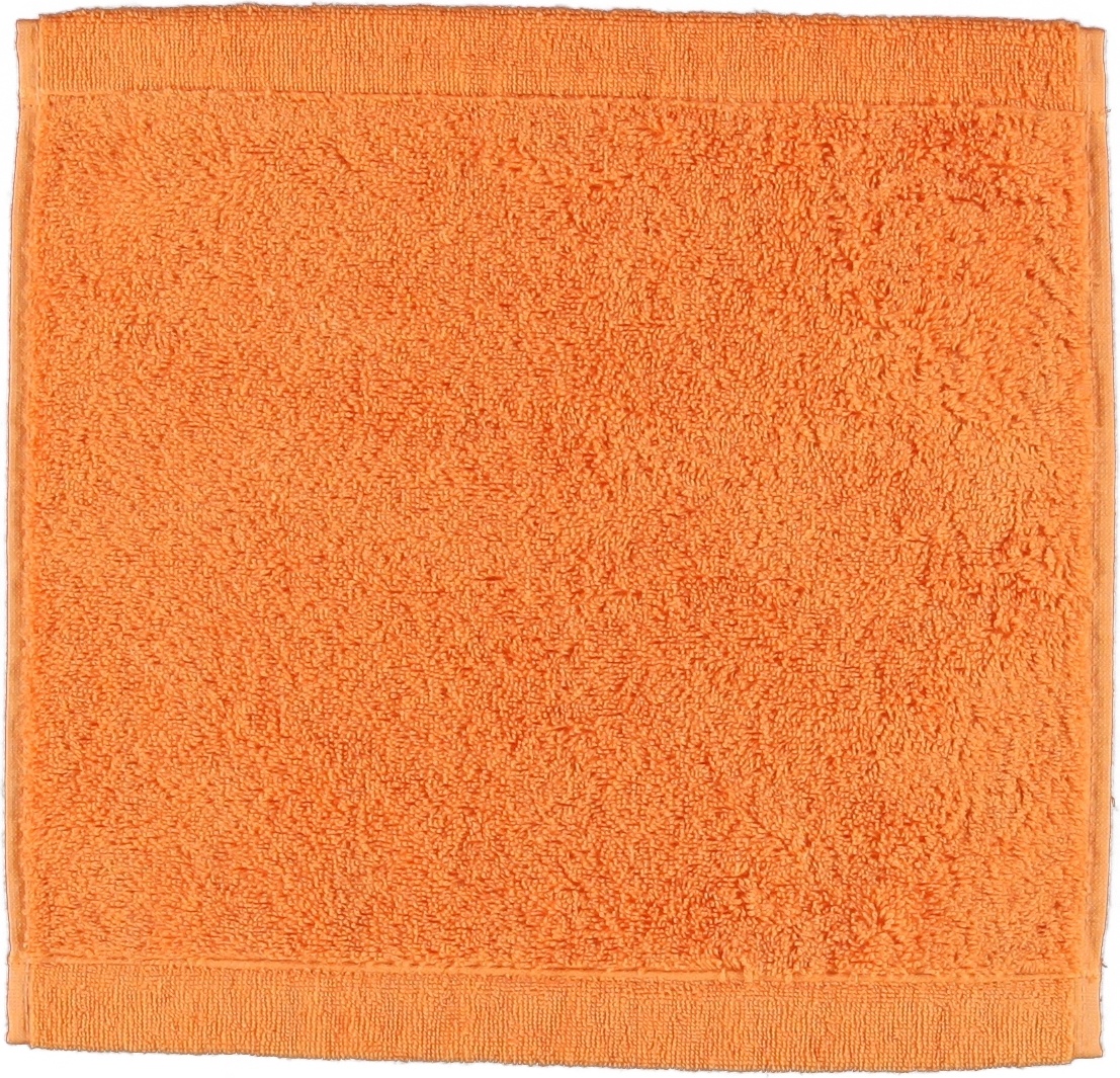 Ręcznik Lifestyle Sport gładki 30 x 30 cm mandarynkowy