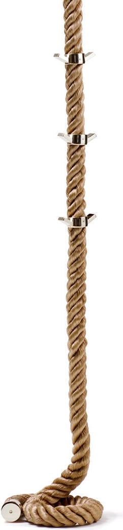 Wieszak ścienny lub sufitowy La Cima beżowo-srebrny