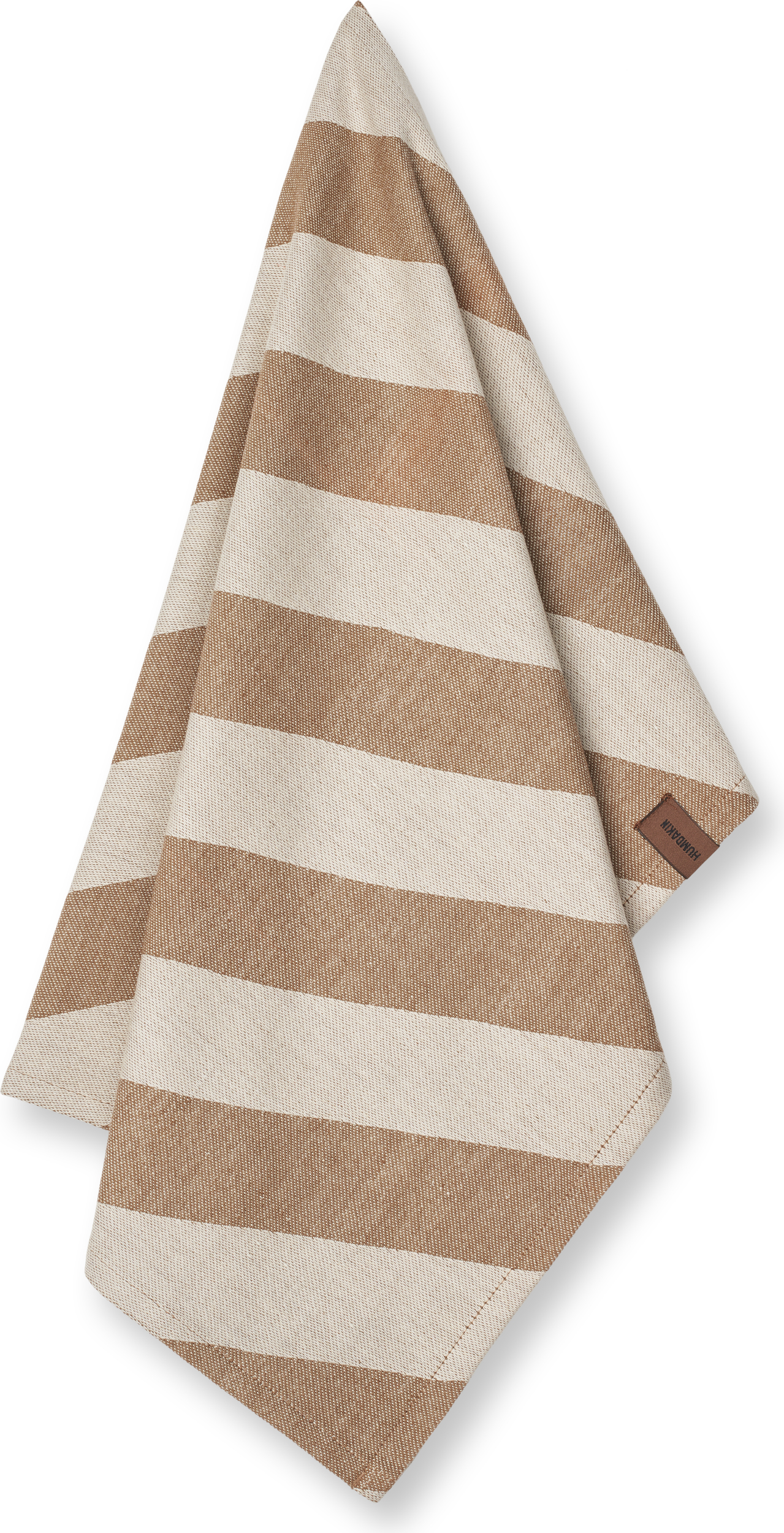 Ścierki kuchenne Humdakin w paski 45 x 70 cm beżowe 2 szt.