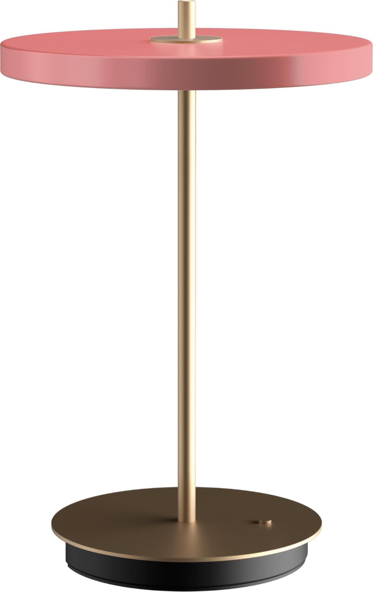 Lampa stołowa bezprzewodowa Asteria Move V2 różowa