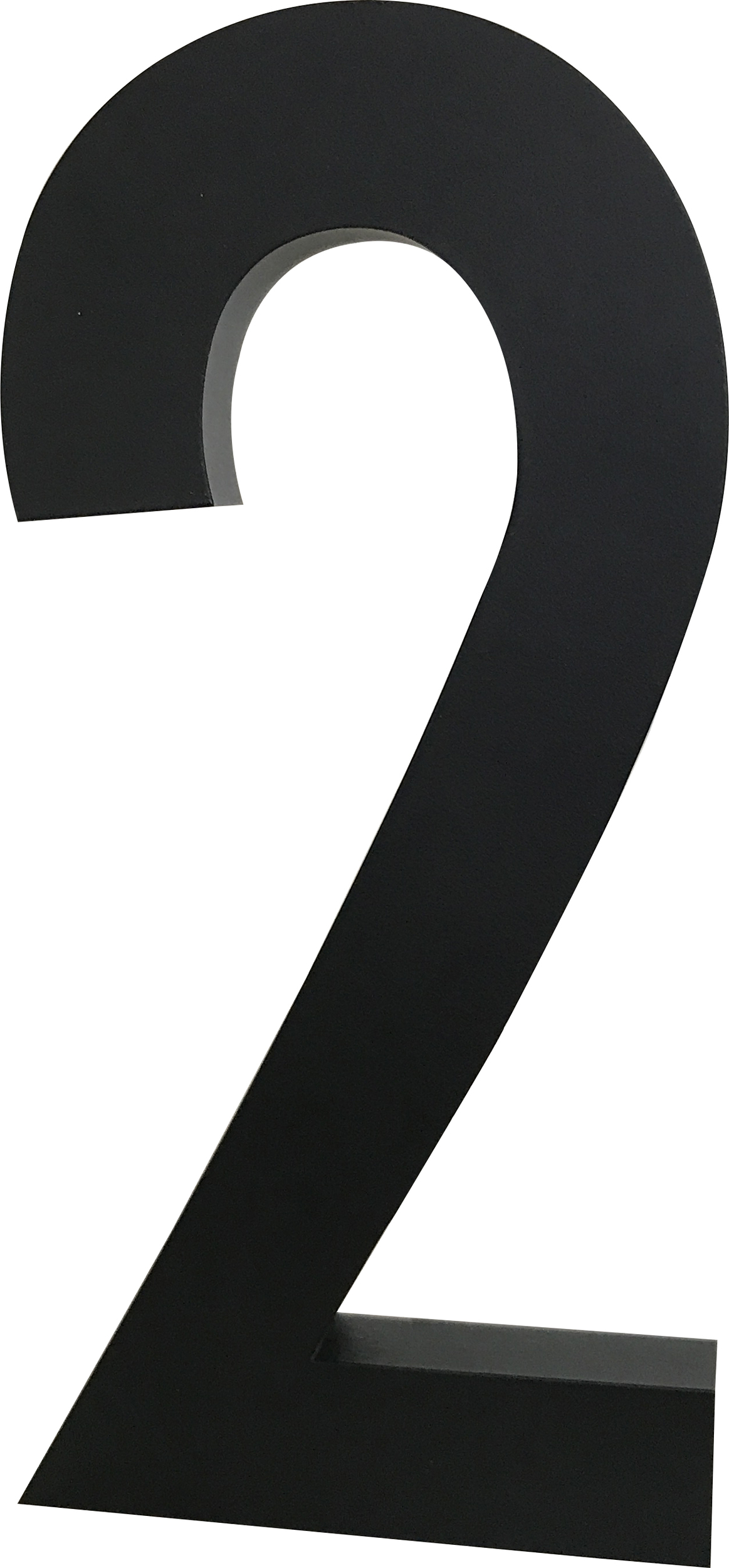 Cyfra 2 Architect Numbers 50 mm