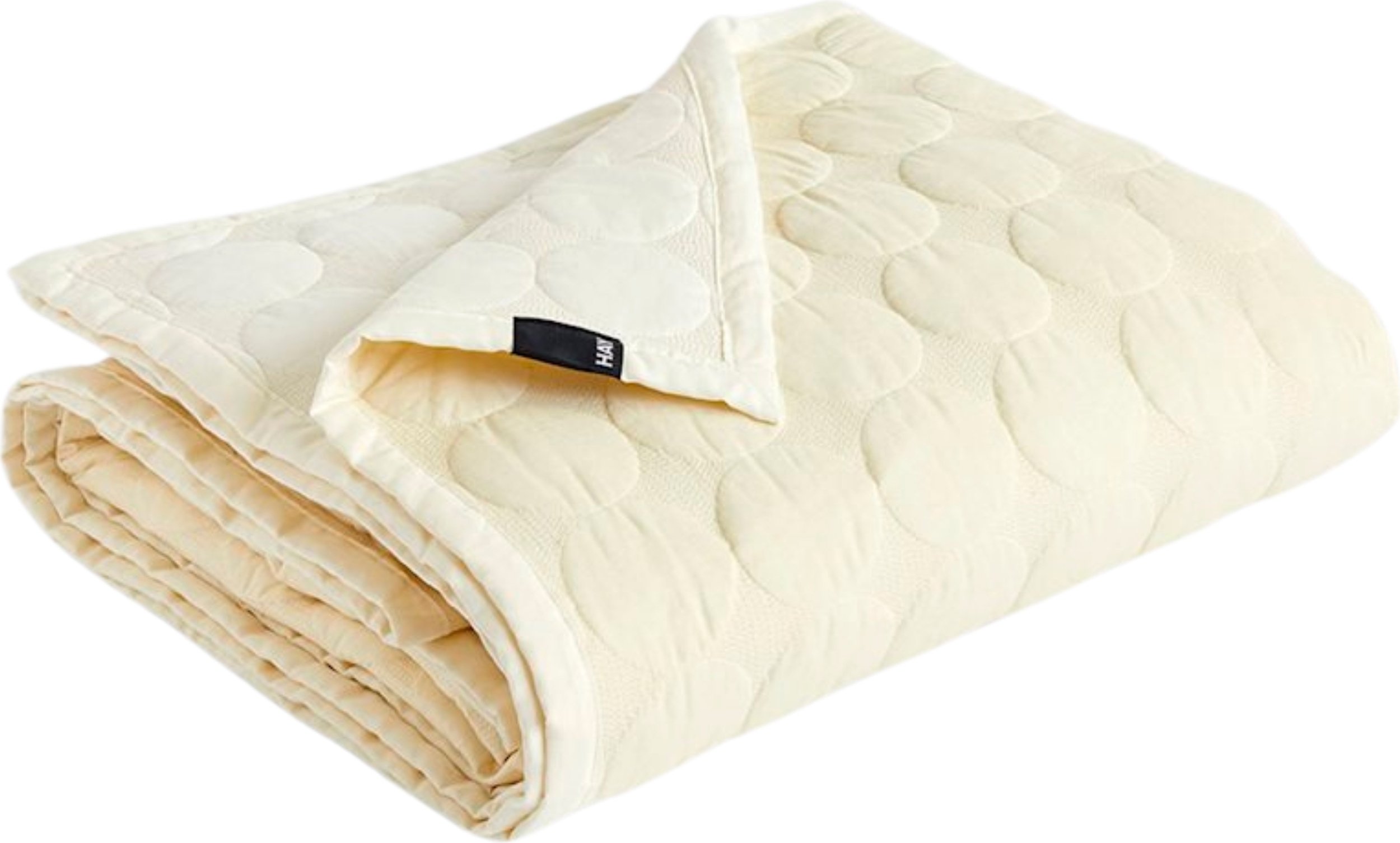 Pled Mega Dot 195 x 245 cm kość słoniowa