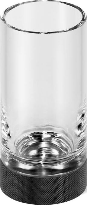 Kubek na szczoteczki do zębów Club czarny mat