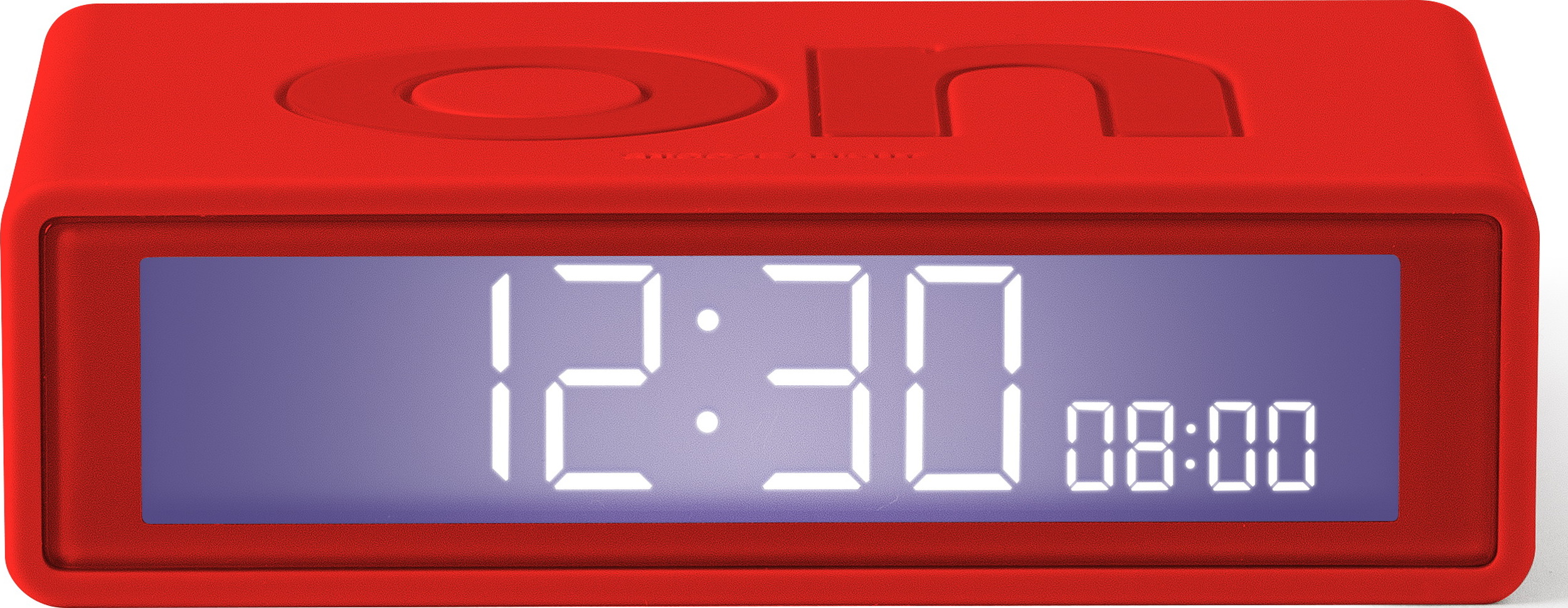 Budzik Flip+ Travel czerwony