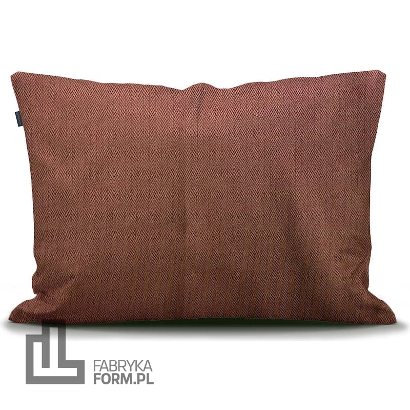 Poszewka na poduszkę Senja 60 x 70 cm kasztanowa