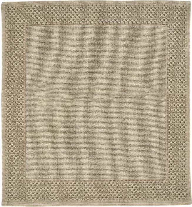 Dywanik łazienkowy Yuna 60 x 60 cm migdałowy