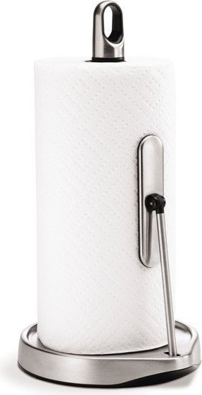Stojak na ręczniki papierowe Tension Arm Simplehuman srebrny
