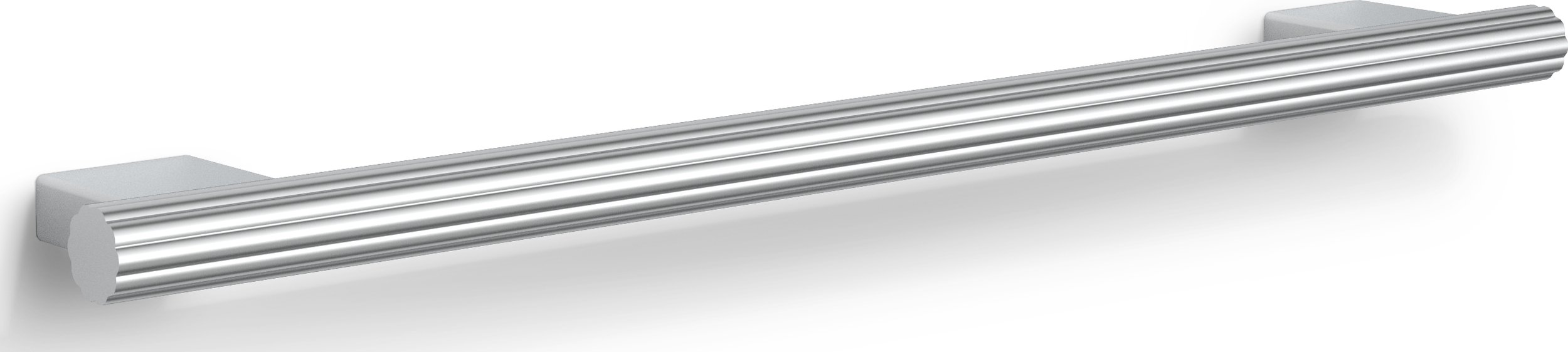 Wieszak reling na ręczniki Of Line 45 cm srebrny