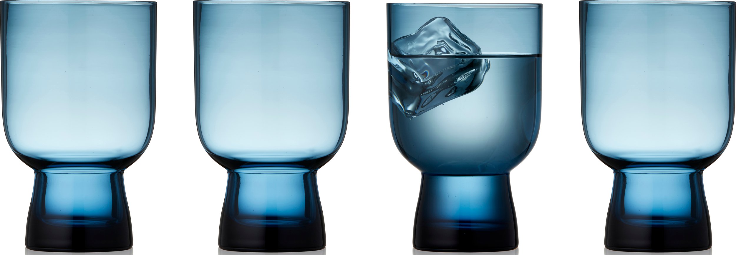 Szklanki Sorrento 300 ml niebieskie 4 szt.