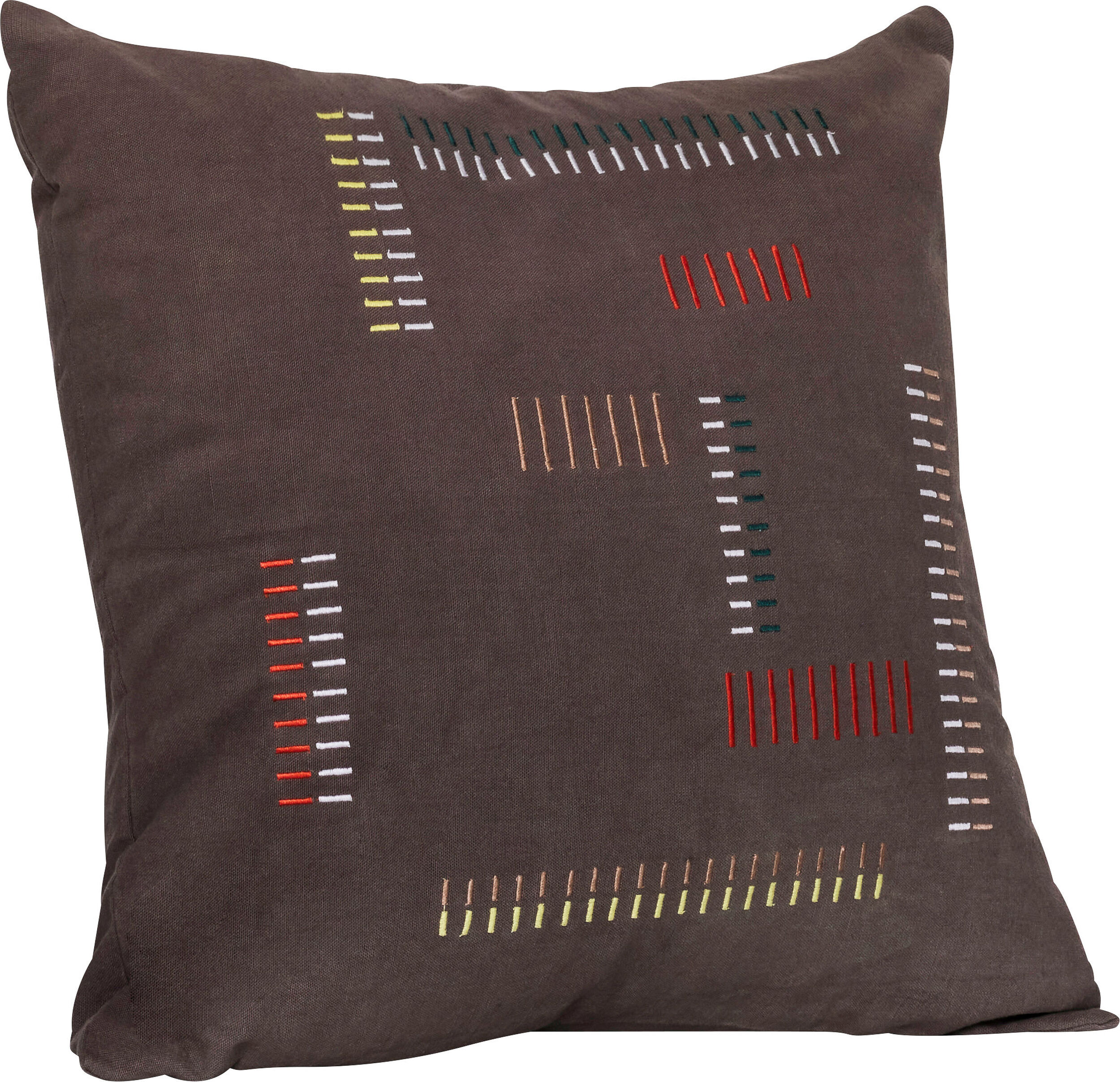 Poduszka dekoracyjna Elodie 50 x 50 cm brązowa
